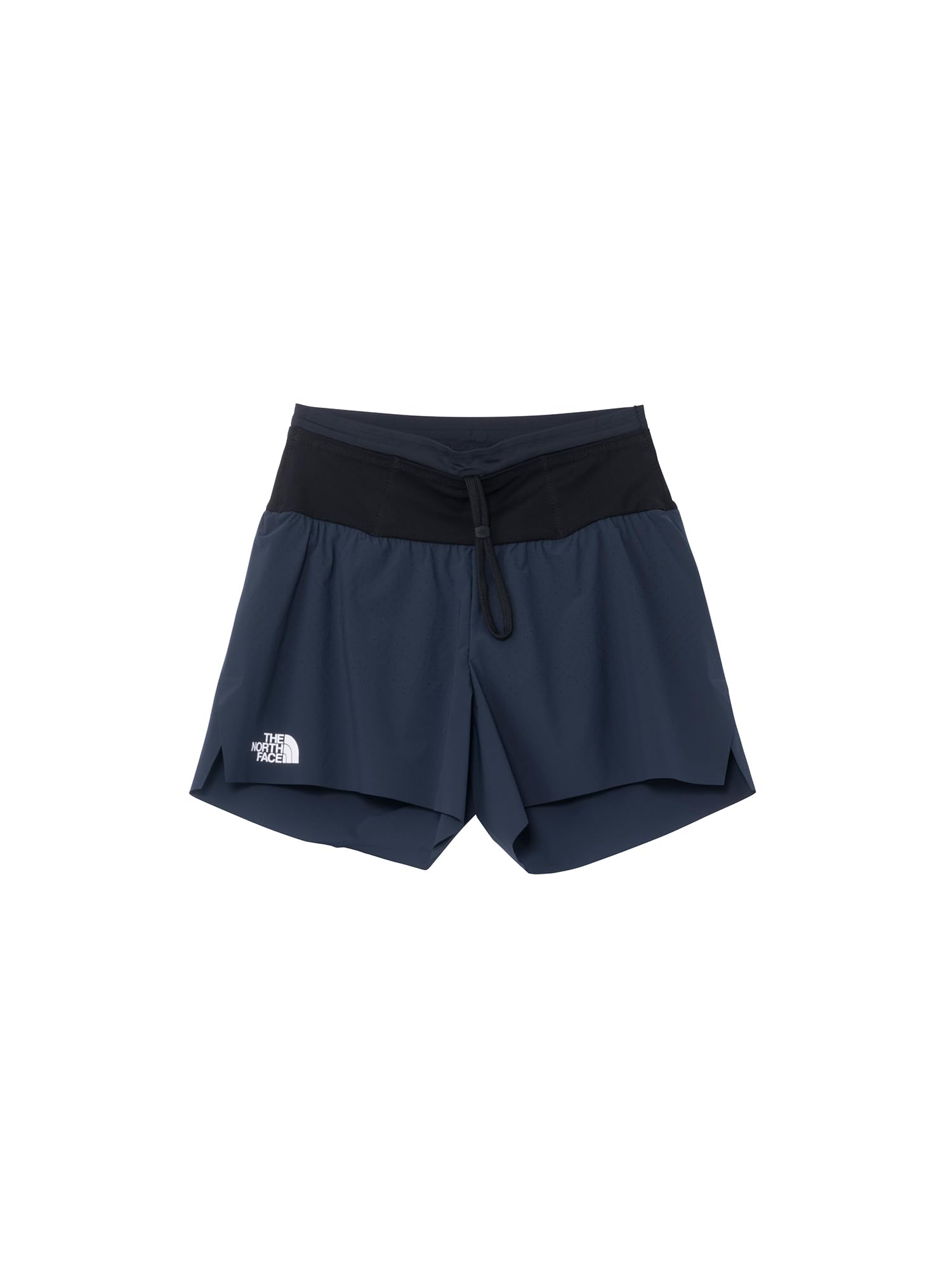 【海外限定】ノースフェイスリーフ柄ショートパンツ　ネイビー新品タグ付き 海外限定】ノースフェイスリーフ柄ショートパンツ ネイビー新品